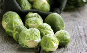 bunch of brussels sprouts