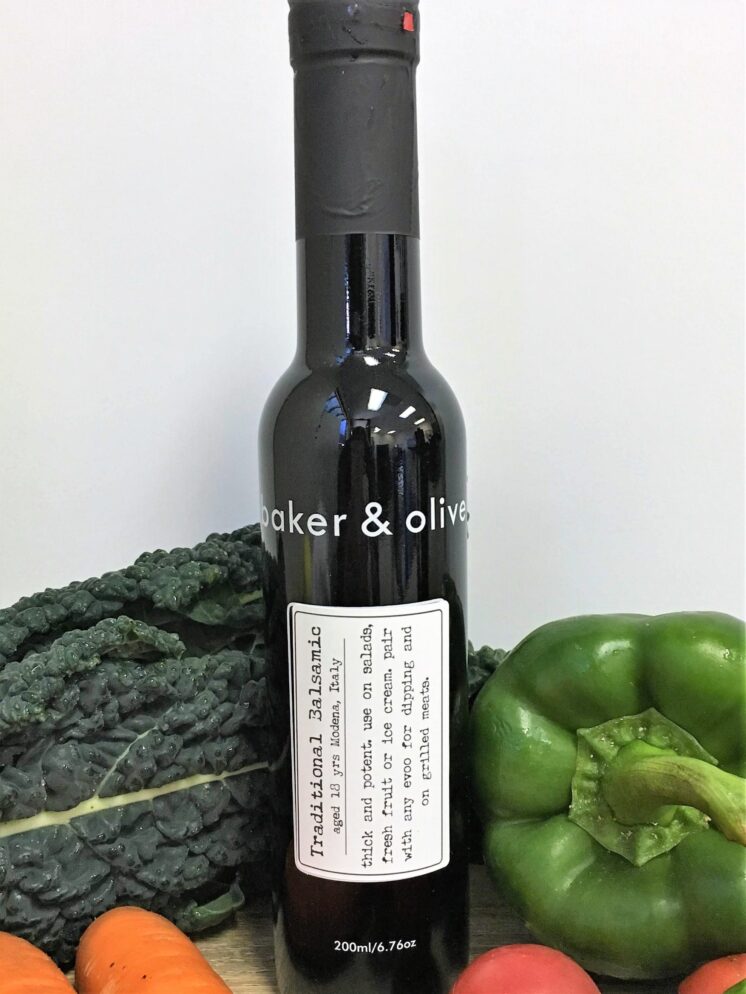 baker & olive balsamic vinegar