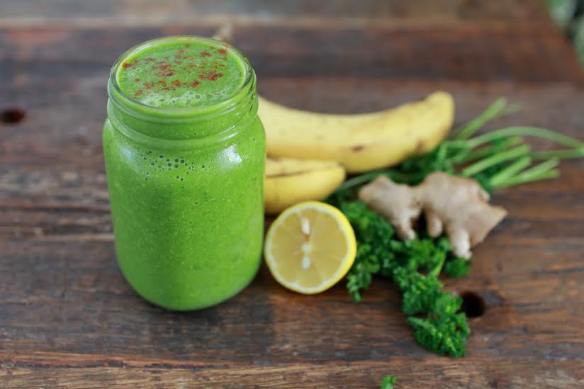 Shana Moore's spicy green smoothie recipe