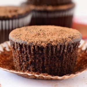 Vegan Chocolate Beet Cupcakes