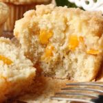 peach muffins with cream cheese
