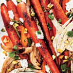 raw and roasted carrots and fennel