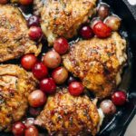 skillet chicken with grapes and onions