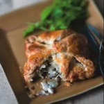 chicken and pear turnover