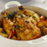 slow cooker roasted chicken