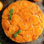 vegan mandarin orange upside down cake