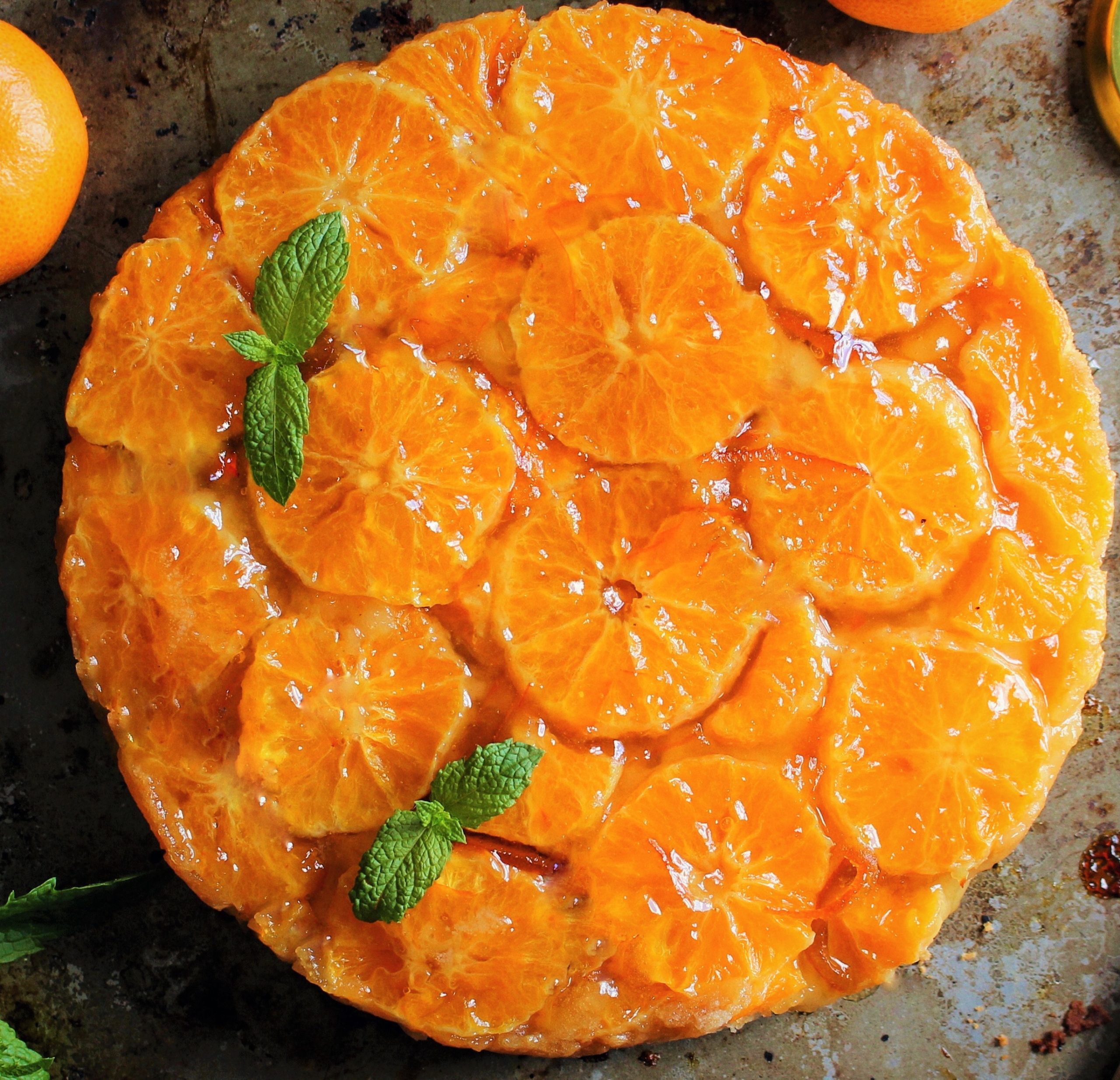 Vegan Mandarin Orange Upside Down Cake | Daily Harvest Express