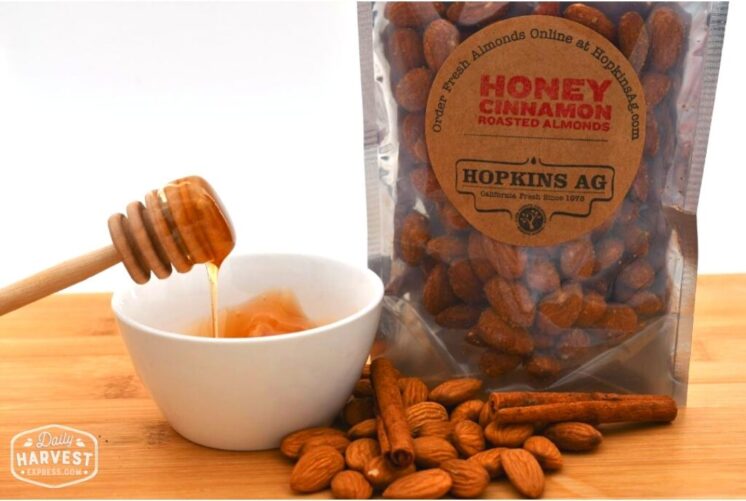 Honey Cinnamon Almonds