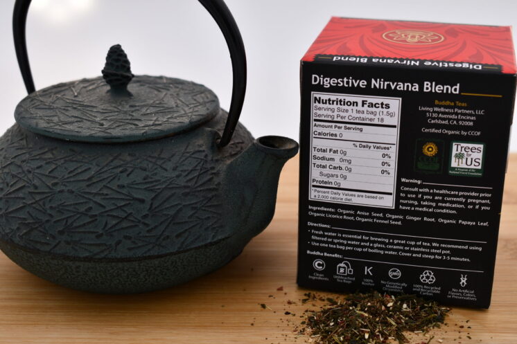 buddha teas digestive nirvana nutrition