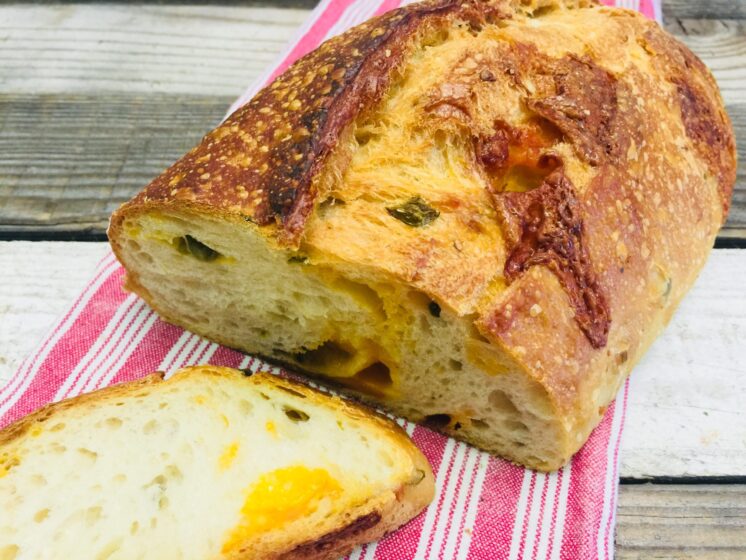 jalepeno and cheese bread