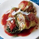 stuffed cabbage in tomato sauce