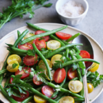 string bean salad with tomatoes