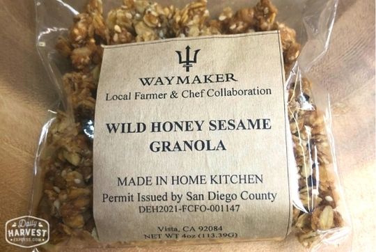 Wild Honey Sesame Granola